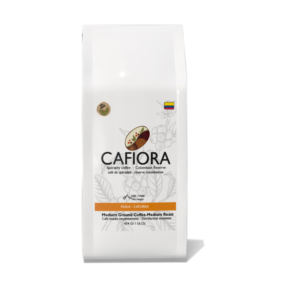 16 oz bag of Caturra ground coffee
